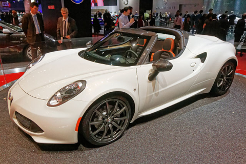 Alfa Romeo 4C Cabriolet Front
