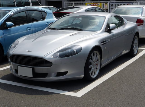 Aston Martin DB9 Coupé Front