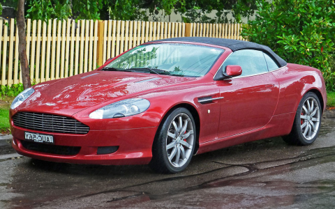 Aston Martin DB9 Cabriolet Front