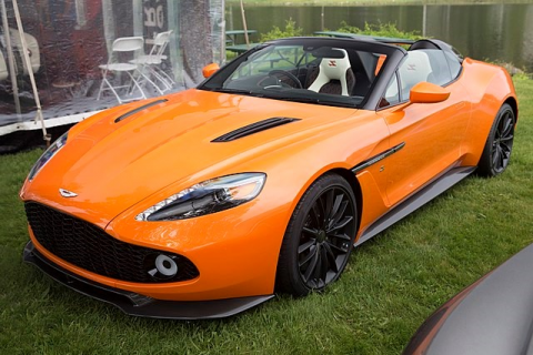 Aston Martin Vanquish Zagato Cabriolet Front