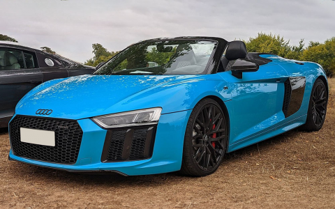 Audi R8 Spyder 4S Cabriolet Front