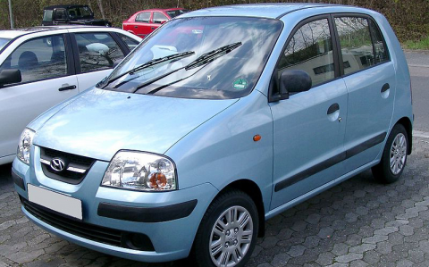 Hyundai Atos Kleinwagen Front