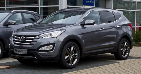 Hyundai Santa Fe III SUV/Geländewagen Front