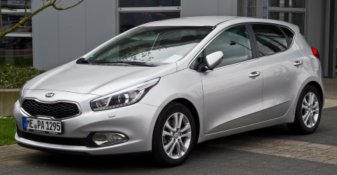 Kia cee´d II Kompaktwagen Front