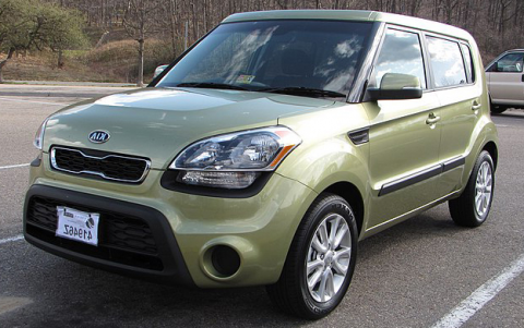 Kia Soul I Van Front
