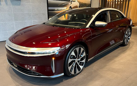 Lucid Air Limousine Front
