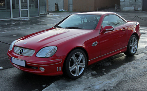 Mercedes-Benz SLK 170 Cabriolet Front