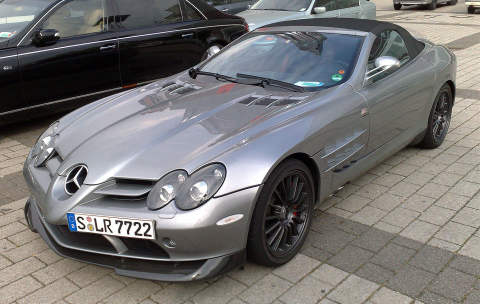 Mercedes-Benz SLR McLaren Roadster 199 Cabriolet Front