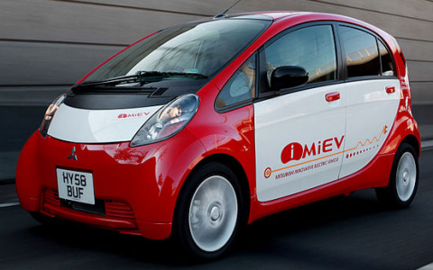 Mitsubishi i-MiEV Kleinwagen Front