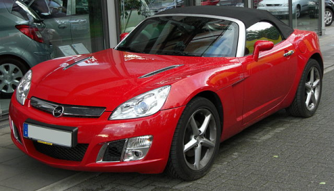 Opel GT Cabriolet Front