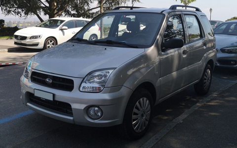 Subaru G3X Justy III Kleinwagen Front